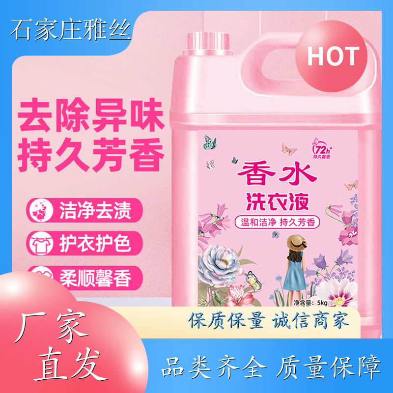 洗衣液厂家 坚固瓶装普通型 健康无残留 货源充足雅丝