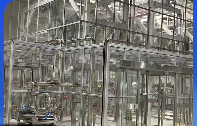 九少洁净棚 注塑机车间环境改善 10万级洁净度 可移动模具吊装口