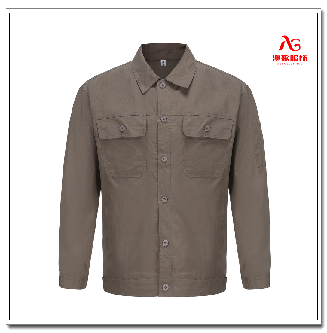 Ag8609工厂作业用春秋涤棉分体式防静电工作服 全身包边结实耐用