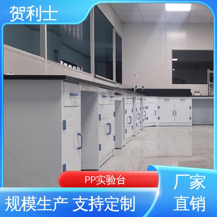 贺利士 实验室边台 实验场所PP实验台 科研机构用 按需定制加工