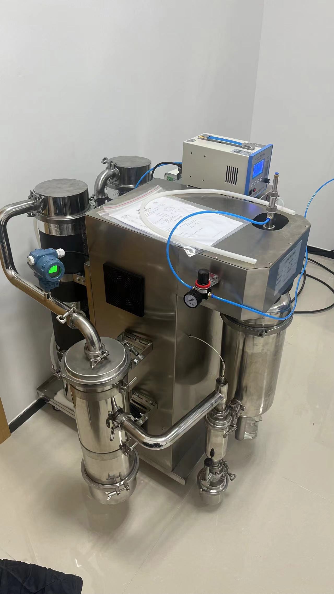 实验专用小型 易燃易爆物料氮气闭路循环喷雾干燥机 可免费试样