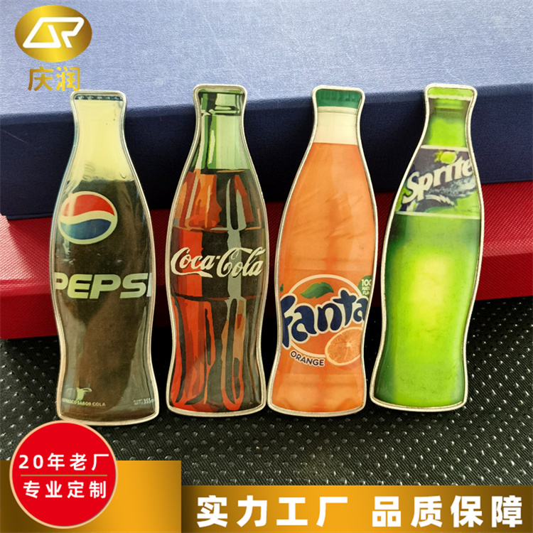 金属开瓶器定制 镀彩启瓶器 锌合金压铸工艺 耐用不变形