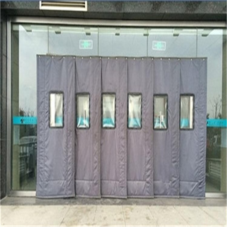 阔海 冬季加厚防风保暖保温棉帘子隔音防寒超市冷库隔断门帘 可定制