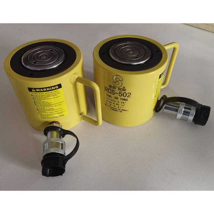 供应SUNRUN薄型分离式油压千斤顶 RCS502 45T