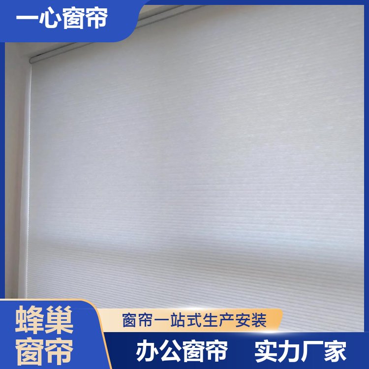 一心建材 天棚帘和蜂巢帘 防晒不透人纱帘 高品质高颜值 加工定制 加工订做
