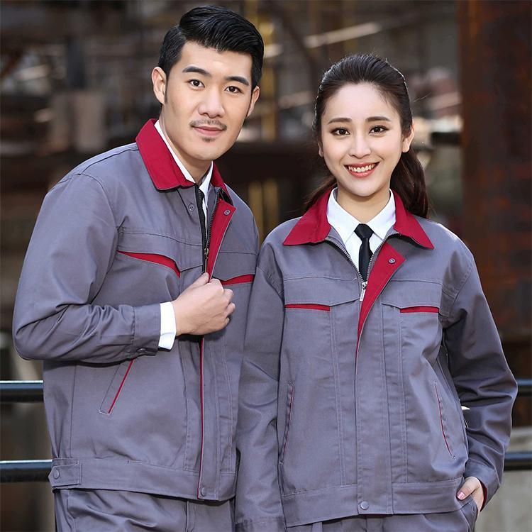 劳保工作服车间汽修工衣定制保洁员服装 厂家批发西服定做