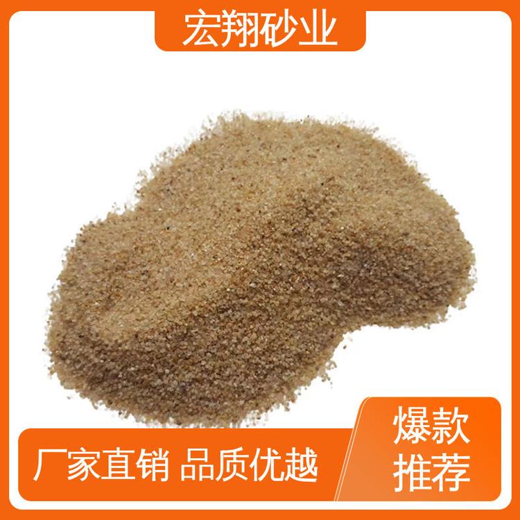 水循环罐垫层沙子 天然海砂 0.6-1.2MM 宏翔砂业