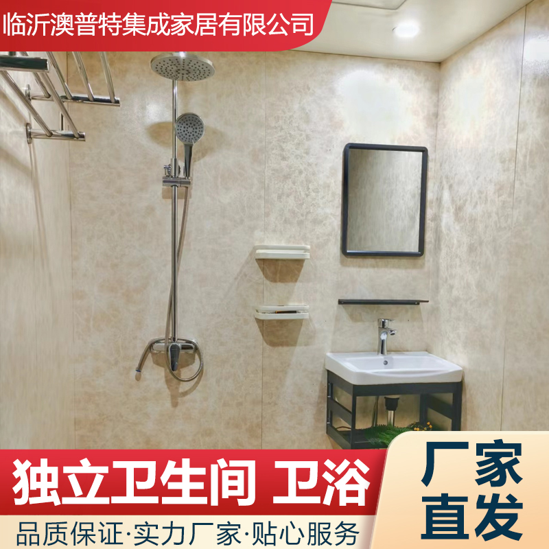 淋浴房整体卫生间一体式浴房SMC集成浴室公寓宾馆