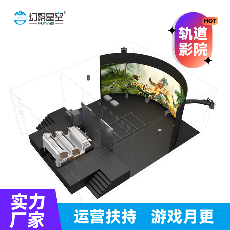 商场5D7D元宇宙动感影院弧形球幕裸眼3D环幕轨道9D飞行影院