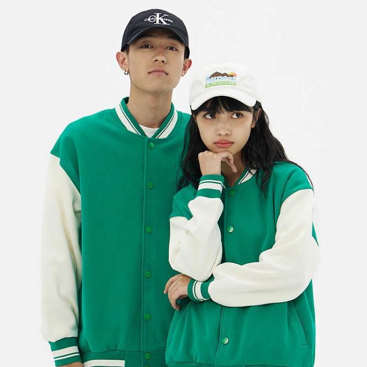 银狐绒棒球服定制工作服印logo班服公司定做加绒卫衣刺绣团体订做