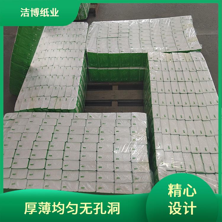 酒 店专 用 盒装面巾纸 洁博纸业 湿水不易破 专业生产厂 家
