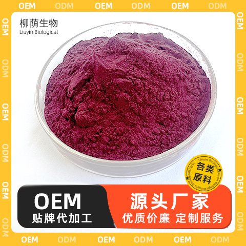 蓝莓提取物 水溶 食品级 SC证 蓝莓花青素 10:1 1kg起订