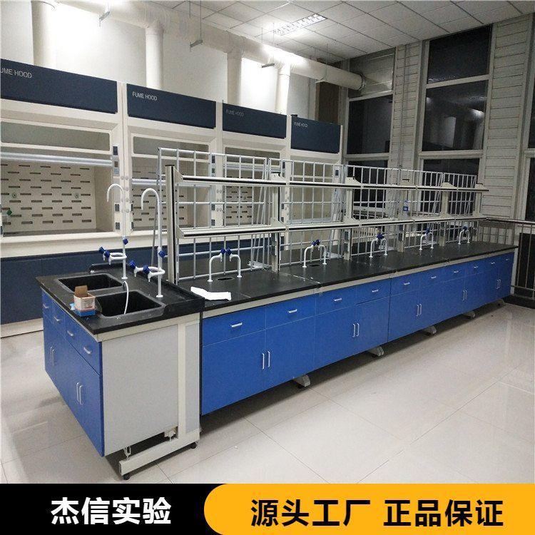 定制全钢实验台 化学实验工作台中央台 试验操作台 外形美观