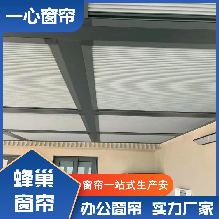 一心建材 蜂巢式天棚帘 防止阳光直射 库存充足 源头厂家