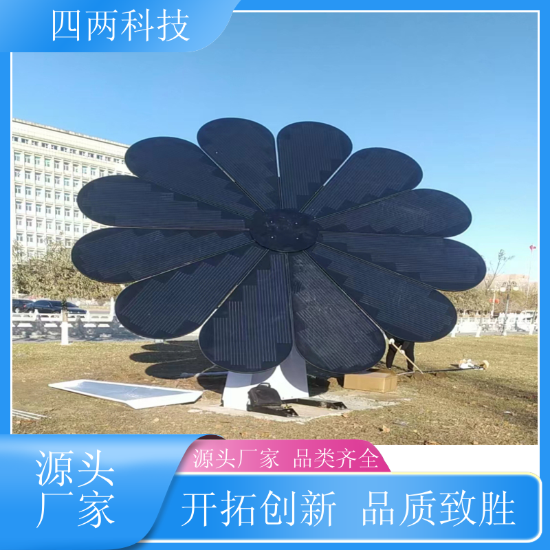四两科技 光伏发电装置 太阳能花 蓄电池 规格齐全 品牌