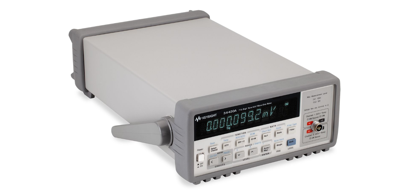 是德科技(Keysight) 34420A 数字万用表 纳伏表 / 微欧表，7.5 位
