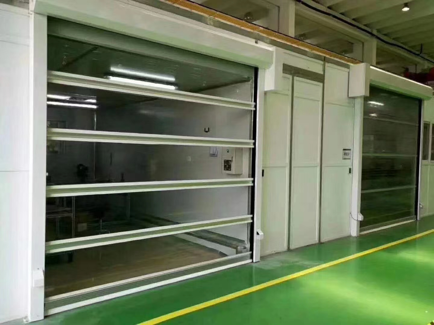 阔海 电动感应软质快速门 快速卷帘门 工厂学校可用 支持定制
