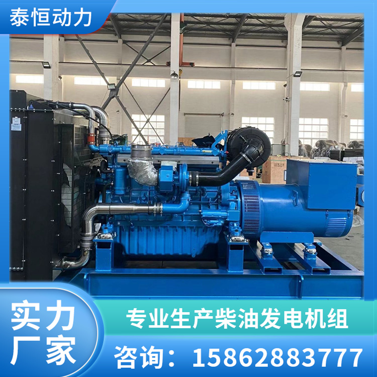 潍柴动力厂家 柴油发电机 低油耗大功率 适合备用常用
