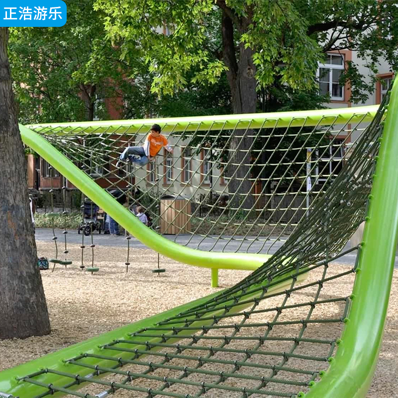 户外儿童健身大型爬网 体能训练攀爬网 趣味拓展游乐设施