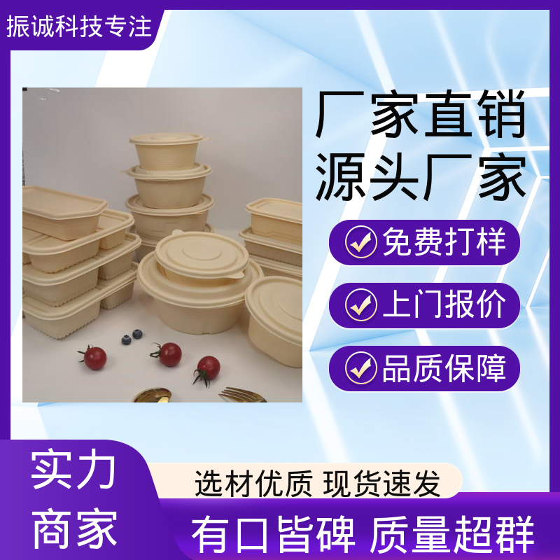 餐厅餐馆都能用 一次性打包盒 儿童带餐便携环保 振诚科技