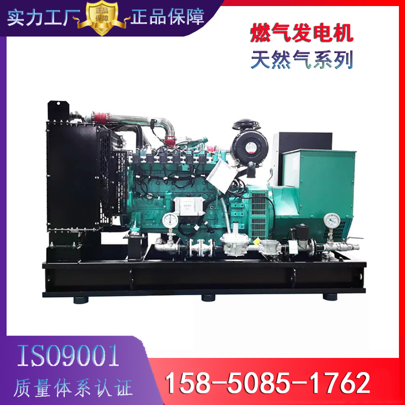 环保节能 100kw潍柴 开架式 燃气发电机组 WP6D132E300NG 天然气发电机