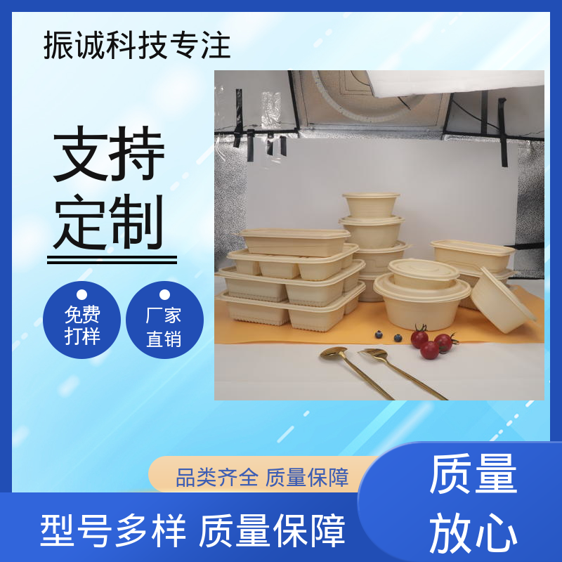 加厚 儿童带餐便携环保 免洗碗 一次性餐盒 振诚科技