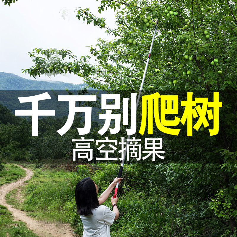 摘水果荔枝芒果高枝剪伸缩高空剪摘果剪采果剪树枝剪刀摘果神器大