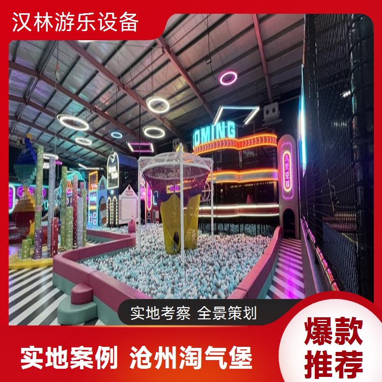汉林 儿童淘气堡乐园设备游乐场 滑梯游乐园设施 场地游艺设备