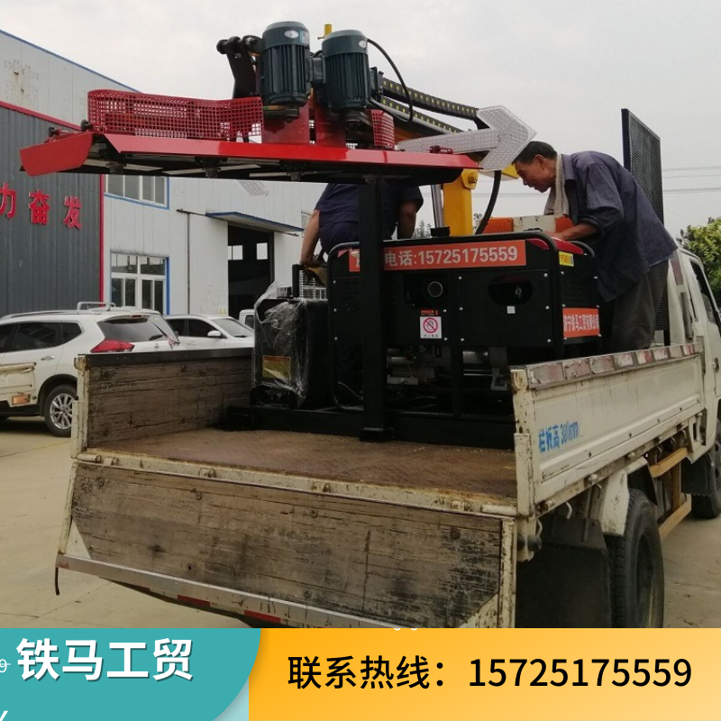公路两侧边坡修剪设备 大型车载绿篱修剪机 运行平稳 使用方便