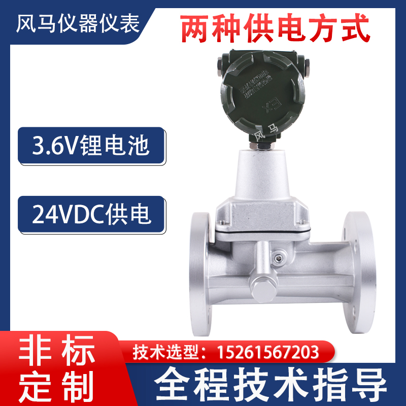 天然气流量计 旋进旋涡管道煤气氮气氢气沼气液化气压缩空气