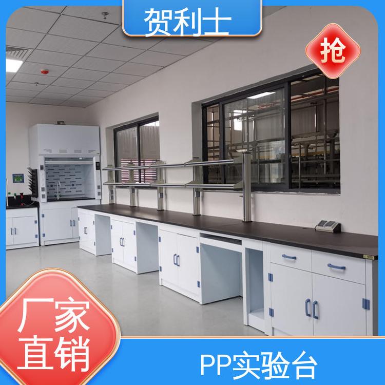 厂家直供 支持定制 耐酸碱pp化验台 适用于医疗卫生 实验场所PP实验台