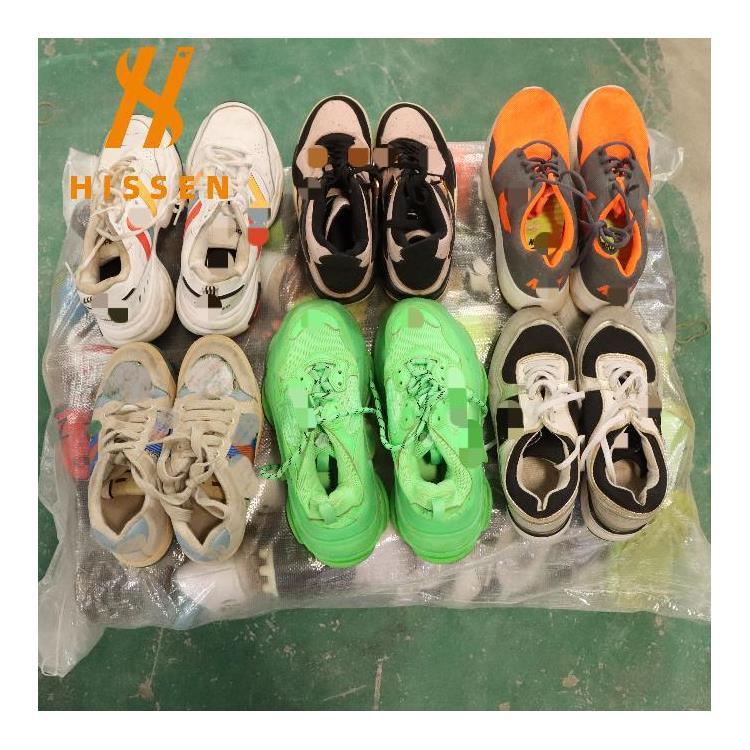 旧鞋工厂二手运动鞋品牌男鞋second hand shoes杂款混批出口约旦