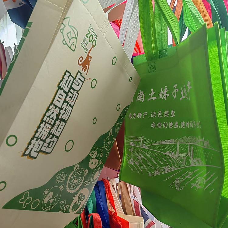 手提袋购物袋 帆布包 企业广告袋子 可印logo图案