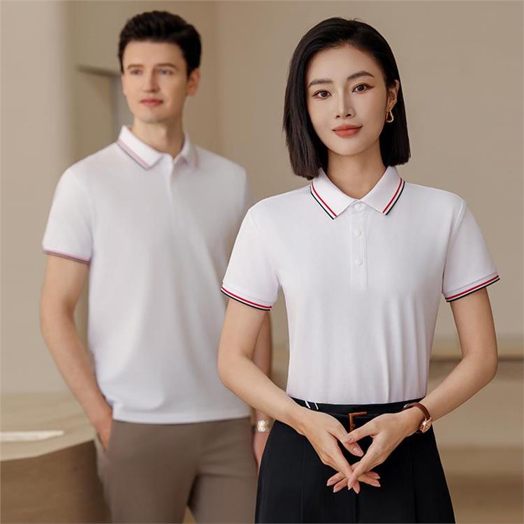 春夏 4S店企业班服广告衫 POLO衫翻领 印字logo刺绣