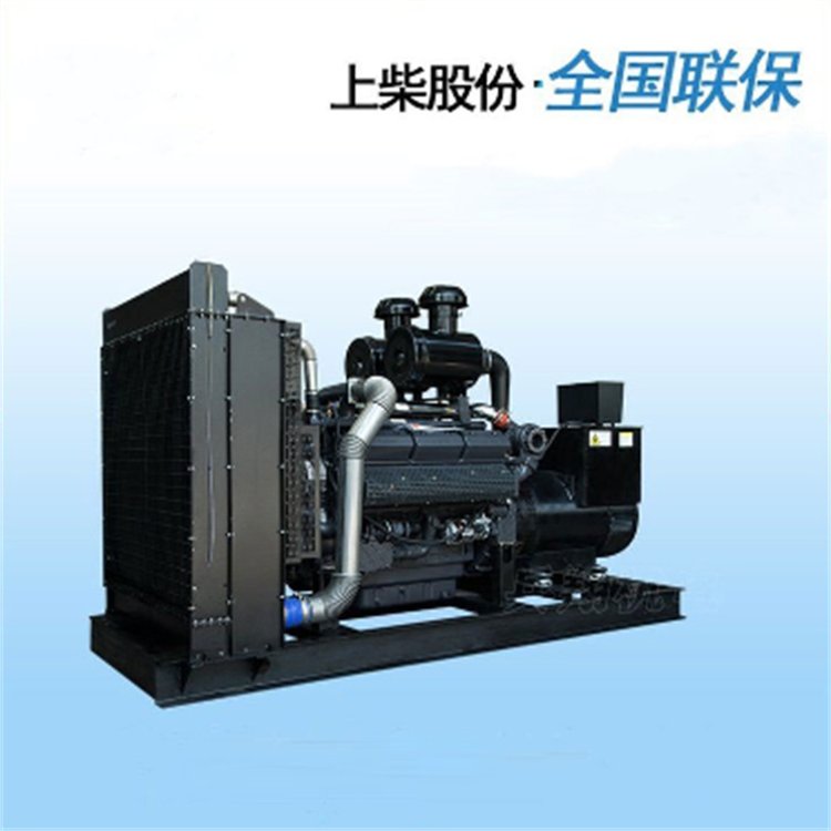 300KW上柴股份柴油发电机组 四保护自启动 消防备用