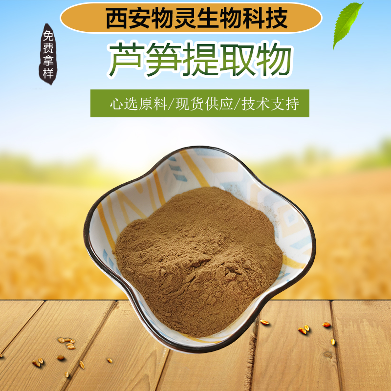 芦笋提取物 芦笋多糖 水溶浓缩浸膏粉 SC证可定制 食品原料 物灵生物