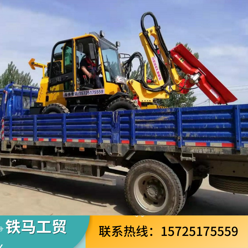 大型伸缩臂修剪车 树枝修剪绿篱机 折叠臂液压高枝修剪机 可定制