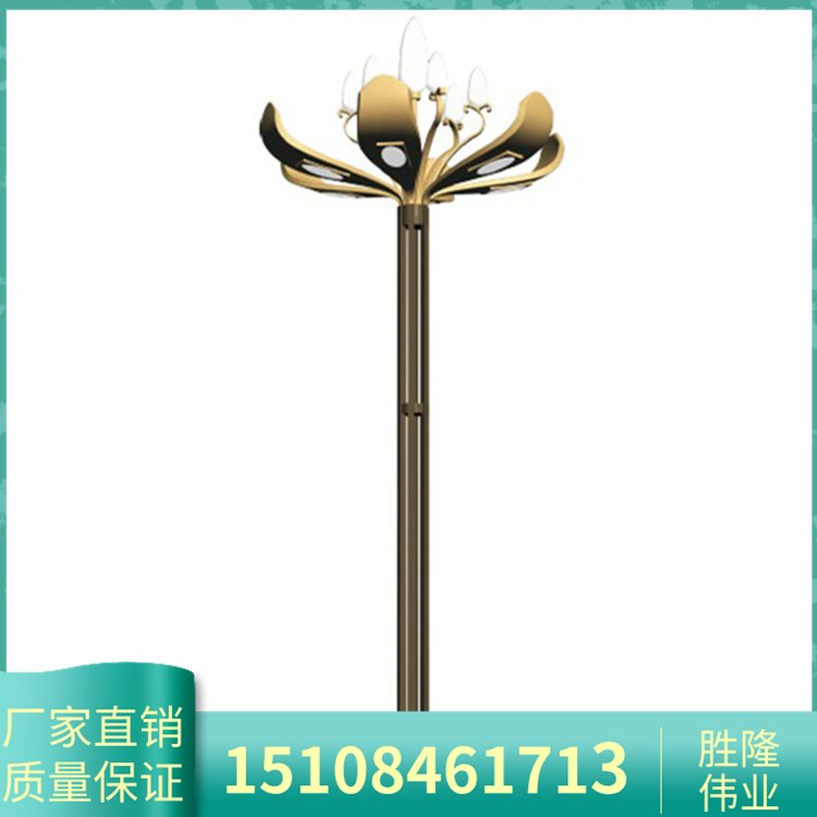 中晨厂家批发6米太阳能路灯新农村一体化城市道路灯藏式景观灯系