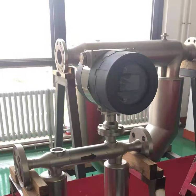 高精度液体质量流量计0.2级 连接方式分螺纹/法兰/卡装