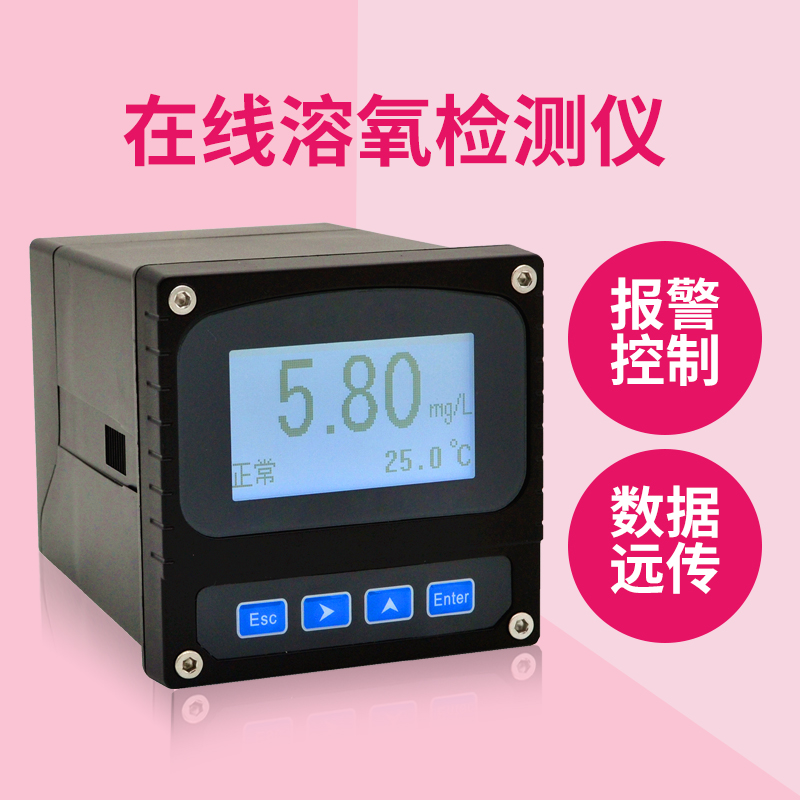 在线溶氧仪 溶解氧分析仪电极DO含氧量传感器控制测定仪表
