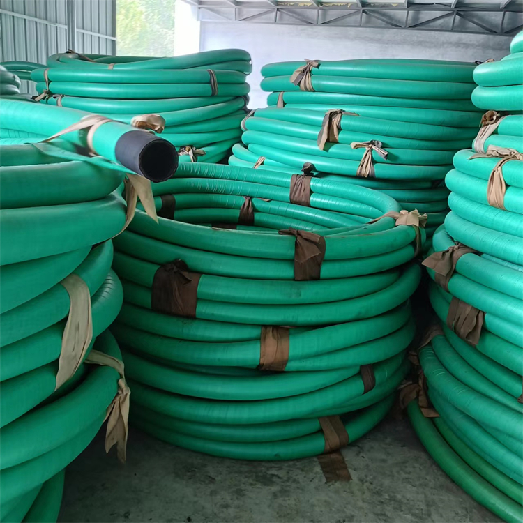 大口径橡胶管 钢丝骨架胶管150mm加厚耐磨低压管