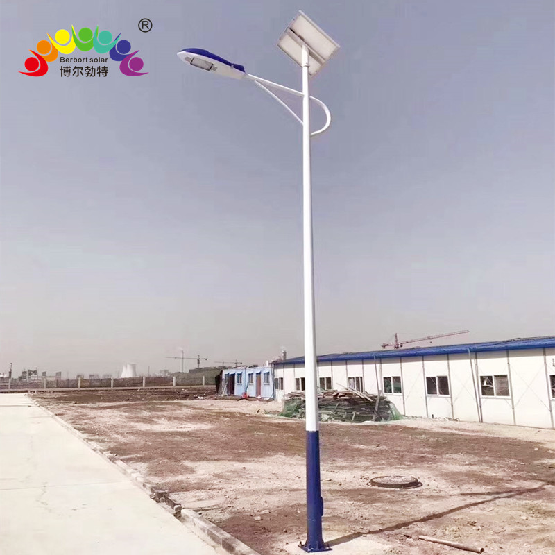 博尔勃特LED灯箱太阳能路灯乡村振兴道路照明中国结路灯杆厂家