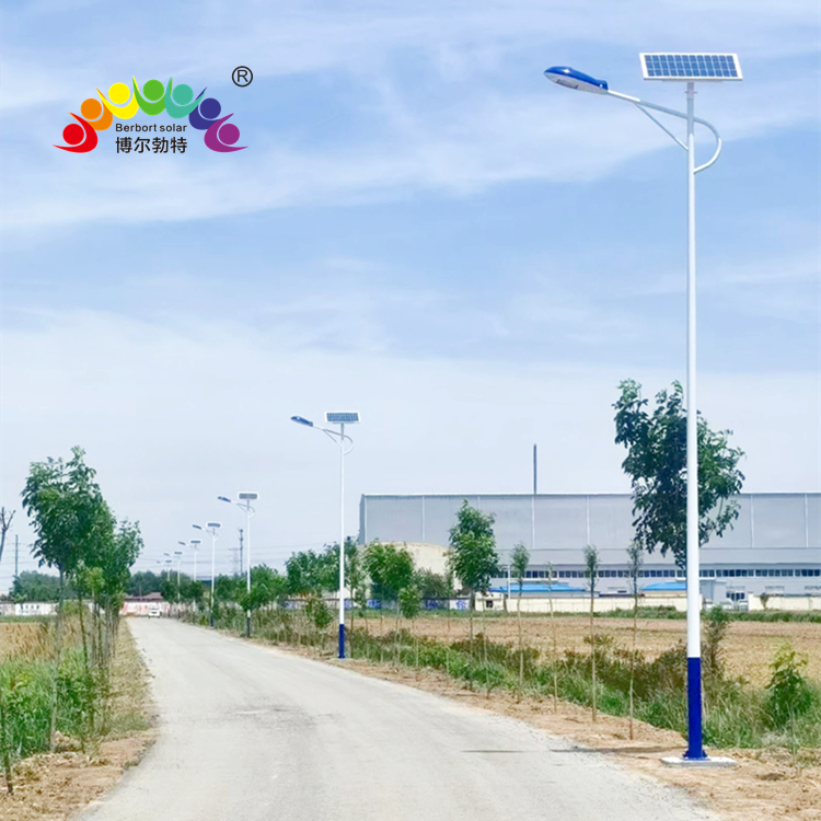 一体化太阳能路灯乡村振兴道路照明LED路灯杆厂家批发博尔勃特