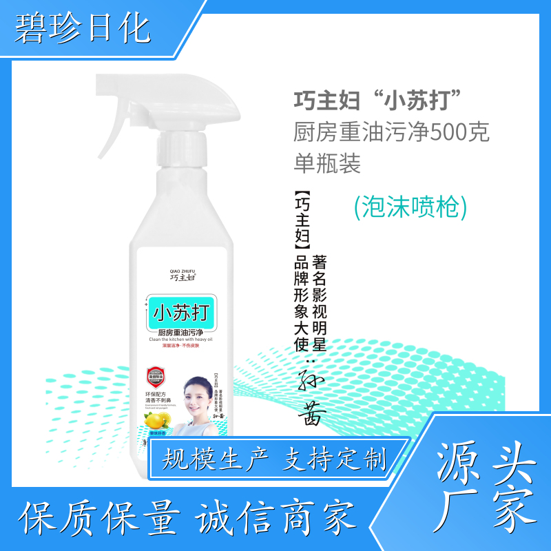 碧珍日化 促销装 重油污净 抽油烟机清洗剂 去污神器