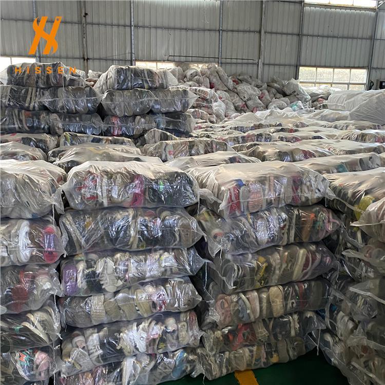 广东二手鞋批发used shoes wholesale二手品牌男女混合鞋出口南美