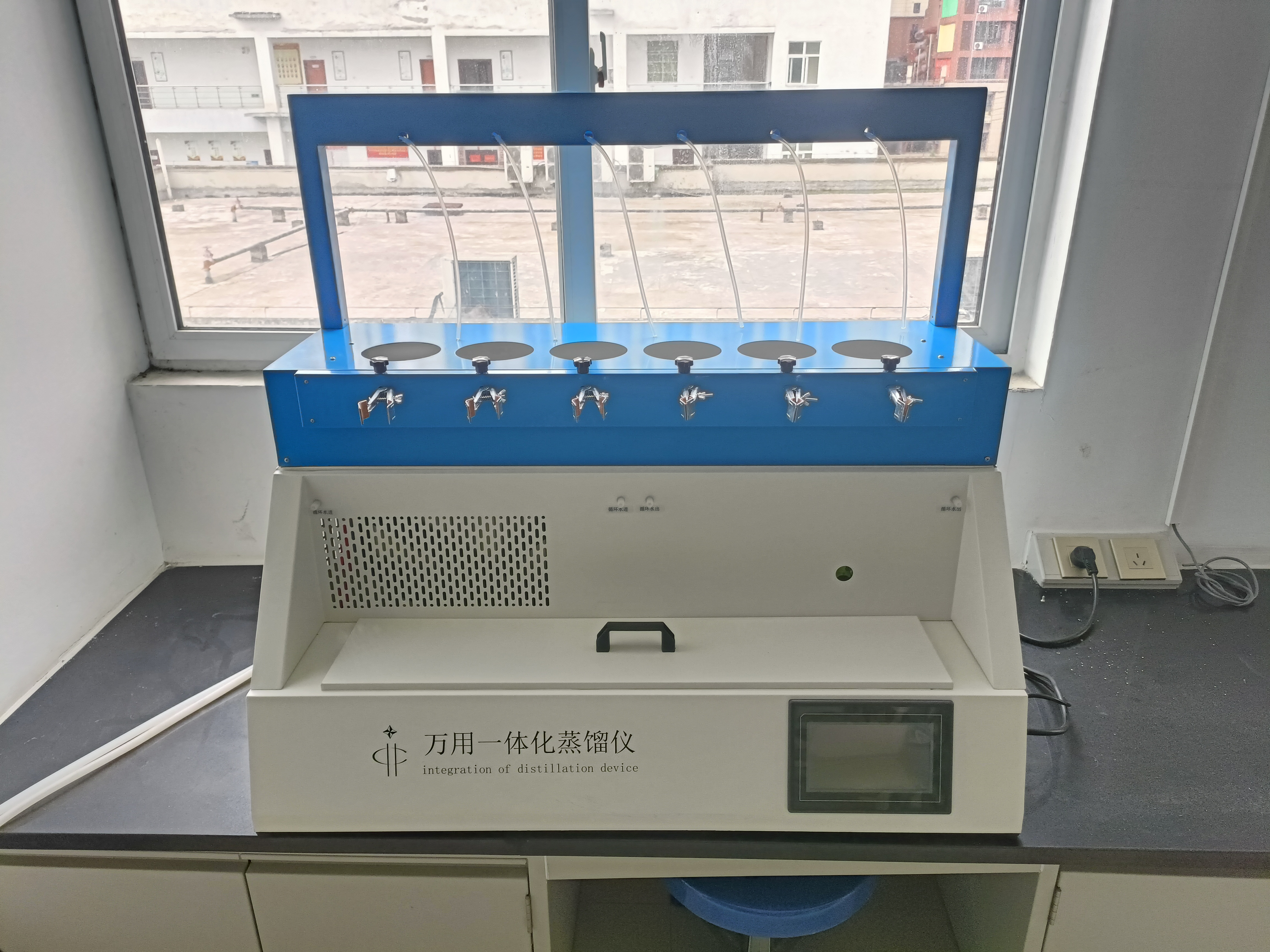 伍跃环保水质检测 WY-ZL6A数显智能款蒸馏设备 具有加热定时