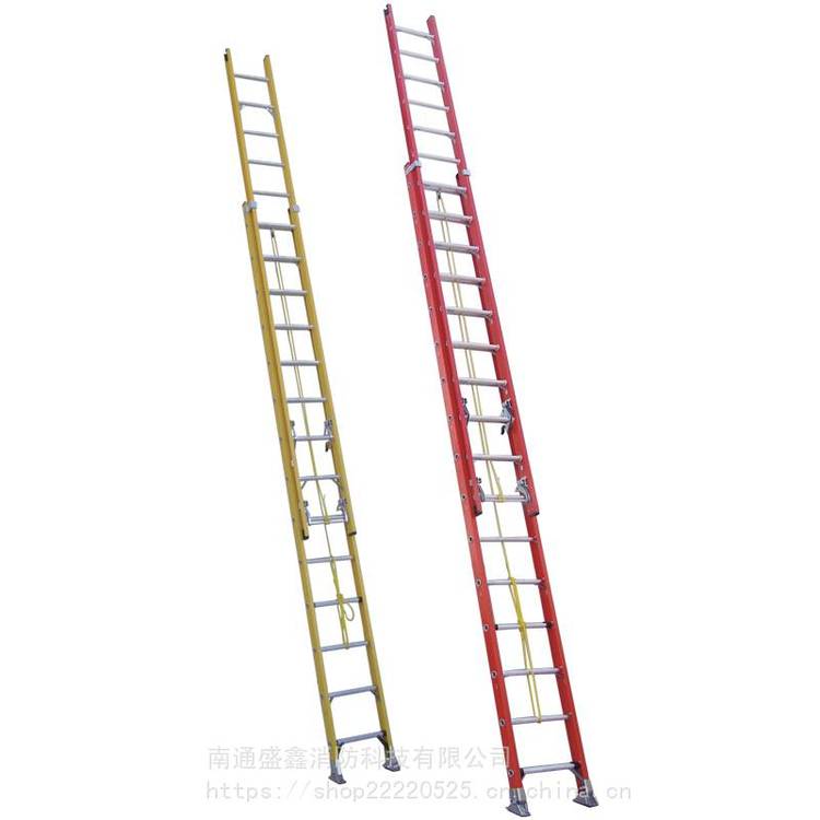 金锚梯具 欧标玻璃钢延伸梯LCS560GFA1 绝缘玻璃钢延伸梯 工厂***