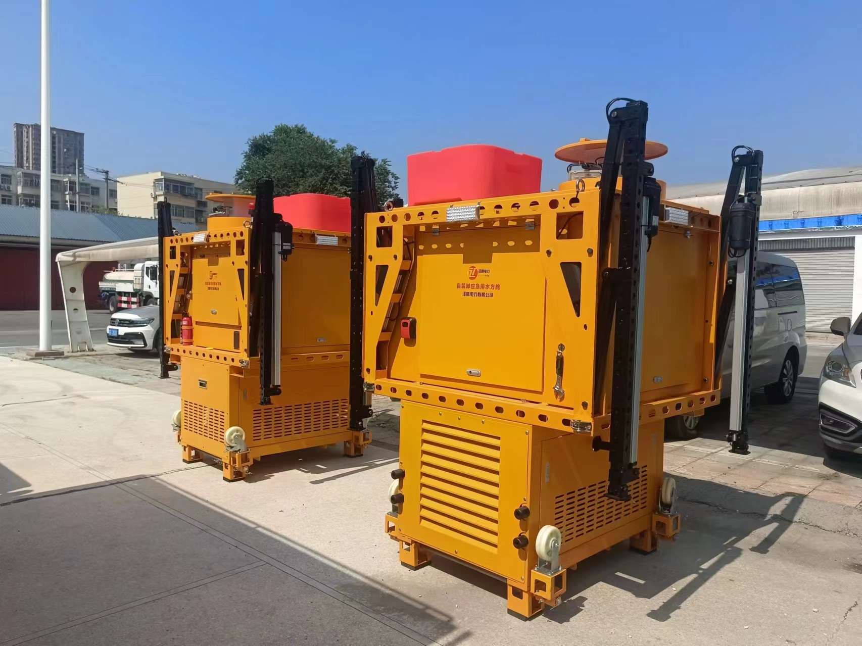自装卸应急排水方舱 SH25000E-G 应急救援物资 消防专用设备 支持定做