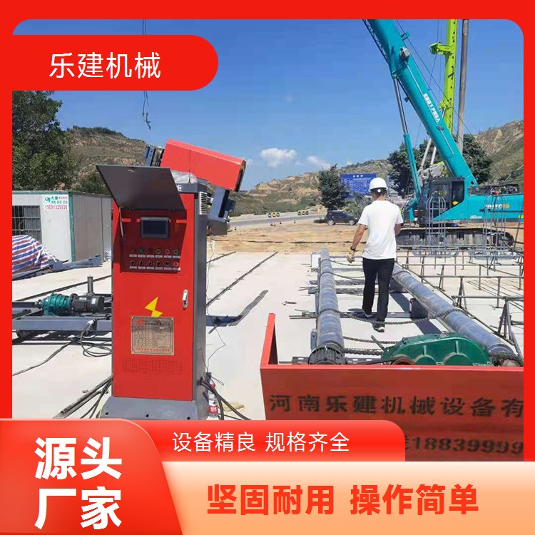 钢筋笼滚笼机 绕笼机 乐建机械设备 钢筋滚焊机