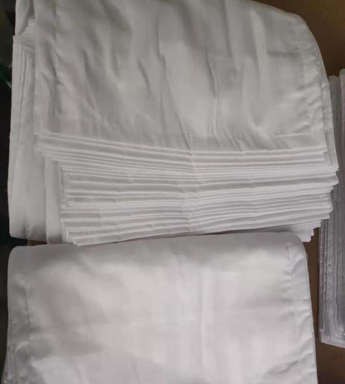 涤纶床单被套医用三件套 洁莱尔服饰 支持定制